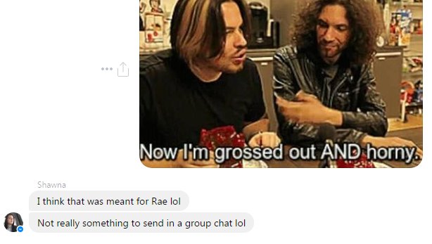 OBUnderground's tweet photo. @GameGrumps @ninjasexparty @RubberNinja @bwecht Part 1 of my friends conversation
#GameGrumps #NSP #NinjsSexParty #GodDamnitRoss #NinjaBrian https://t.co/TzjC73l8YQ