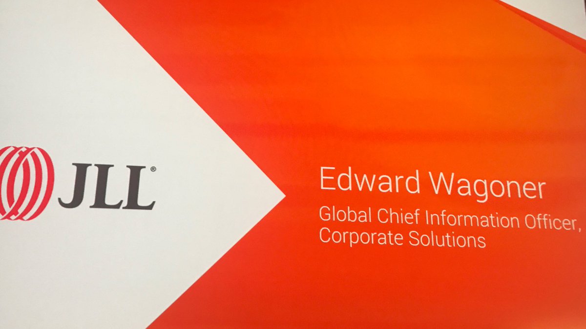 MDMGeek's tweet photo. Global Chirf Information Officer of @JLL, Edward Wagnor on stage with @amit_walia at closing keynote. #infa17 https://t.co/E5PQxpVZBN