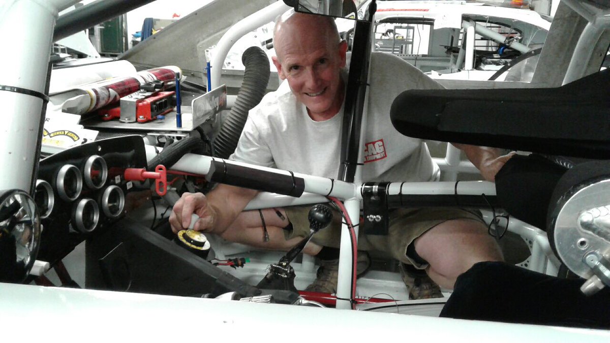 brakeometer's tweet photo. Successful day at @VenturiniMotor shop. Our very own @GlenRossJohnson busy equipping VMS' fleet with new #Brakeometer brake bias systems. https://t.co/rOxWxuzsj7