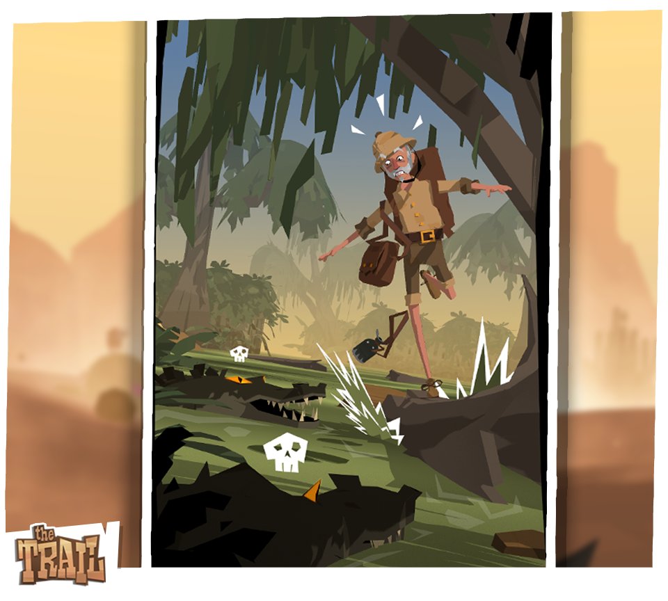 TheTrailGame's tweet photo. Do you have a comical caption for this image? https://t.co/0atmvCxF3i