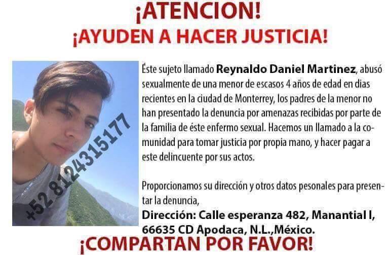 LeonahBaviera's tweet photo. Hoy por mí, mañana por ti. No permitas que toque a nuestros niños. Ayúdanos, virgencita. :'u #MuerteAlViolador https://t.co/mAPcEZNGEs