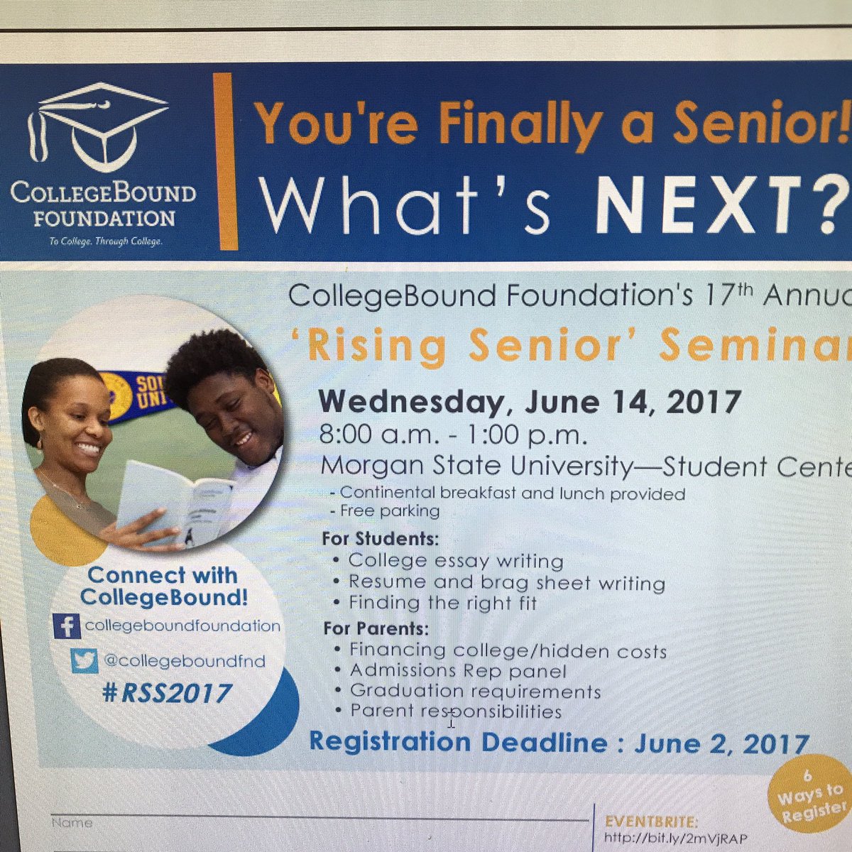 mrsopenshaw's tweet photo. C/O 2018...missed college boot camp? Check this out. Sign up w/ Ms. Wainwright in Media Center by June 2. #2018dhhsgraduates https://t.co/WGxEBUCdz0