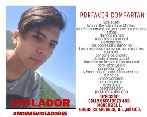 lucymartinezLH's tweet photo. #MuerteAlViolador el abuso de una niña cuyo nombre es Abigail.  😫😣😣 https://t.co/LimIGWXM1B