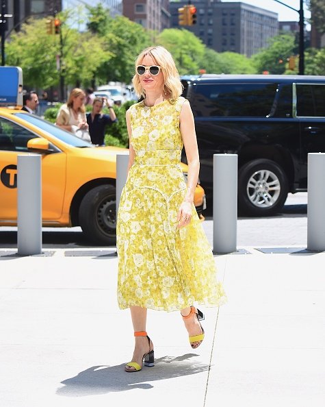 lela rose yellow dress