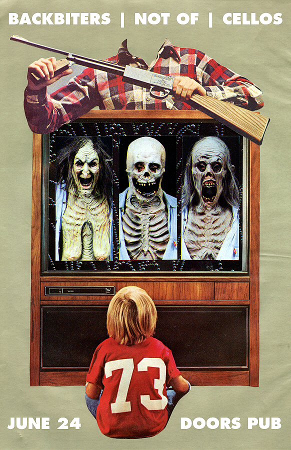 A triple-threat Southern Ontario ripper coming at ya real soon! #hamONT <a href="/cellosband/">Cellos</a> <a href="/notofband/">Not Of</a> art by Victor Malang