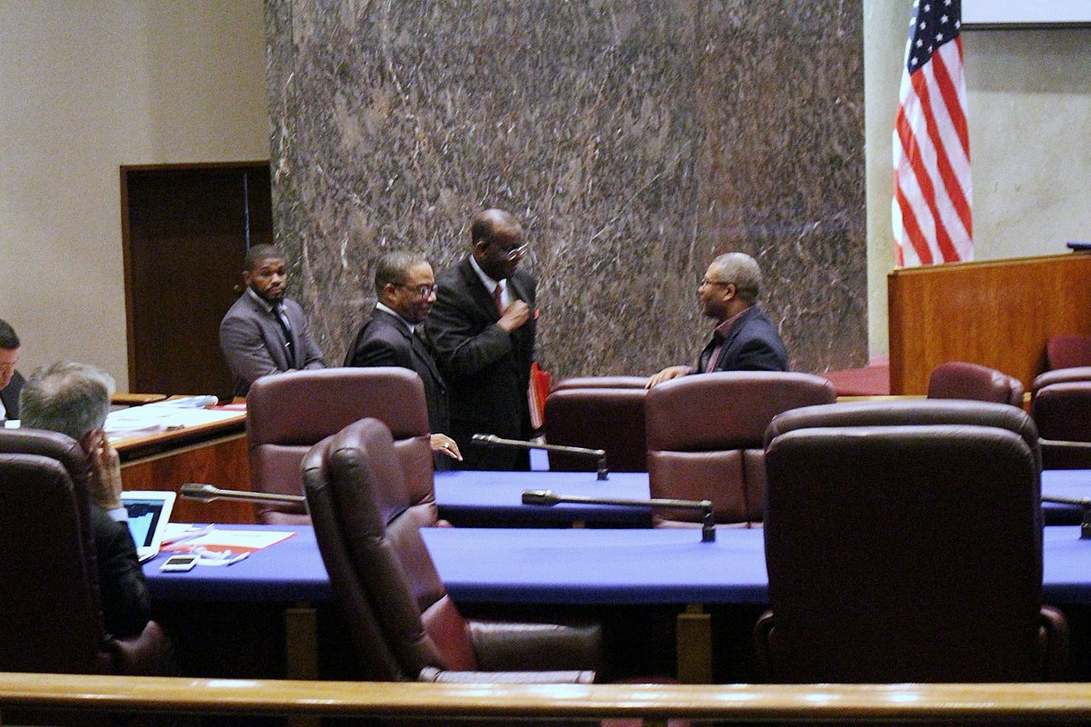 Chicagoareaproj's tweet photo. Thank you @AldermanBurnett  for such a great testimomy about @Chicagoareaproj #youth #morejobslessviolence #youthjobs https://t.co/h1kP5FjDu1