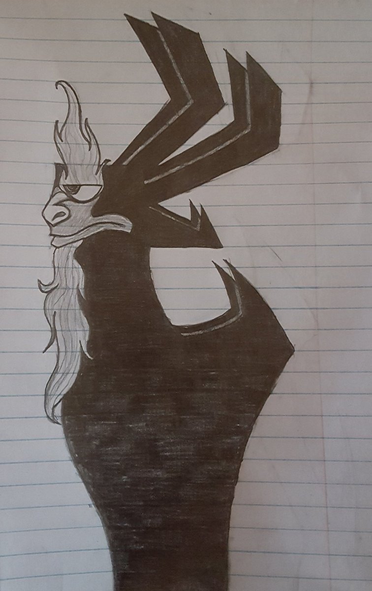 I made some art of my favorite tree demon.