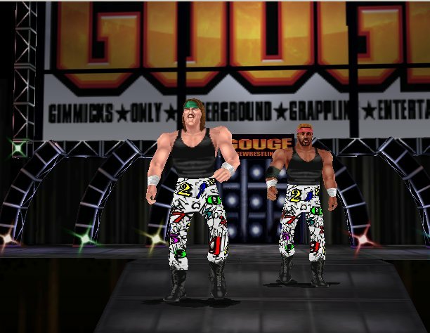 Gouge_64's tweet photo. How about those @GymNastyBoys to help me get back on track with my @GougePro Gouge64 mod! #gougewrestling #gouge64 https://t.co/J1mcl8xgVz