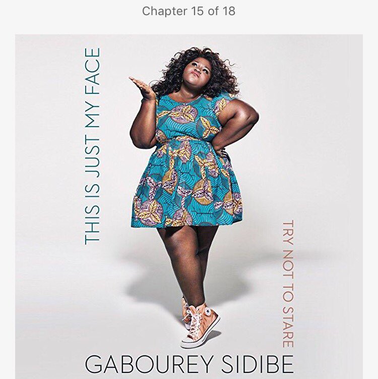 FreddieC504's tweet image. #ImNotRecommendingIt 
#ButImNot-NotRecommendingIt #ThisIsJustMyFace by @GabbySidibe loving this book