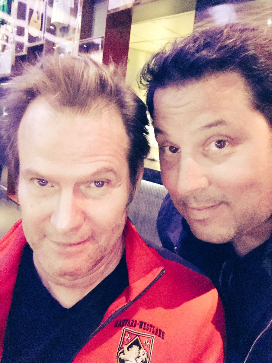 greggrunberg's tweet photo. Rockin w/@theBandFromTV pals @bobguiney @TheJackColeman @clivewaldron @NickMarzock  @All4OneMusic @_eddiematos @HardRock for #RockTheRed https://t.co/BIyPpriogT
