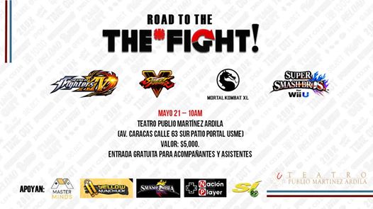 FocusGamingCol's tweet image. Alistemos nuestros controles para participar en el "Road to The*Fight!. Más información en este enlace: ow.ly/bGxi30bOBOU