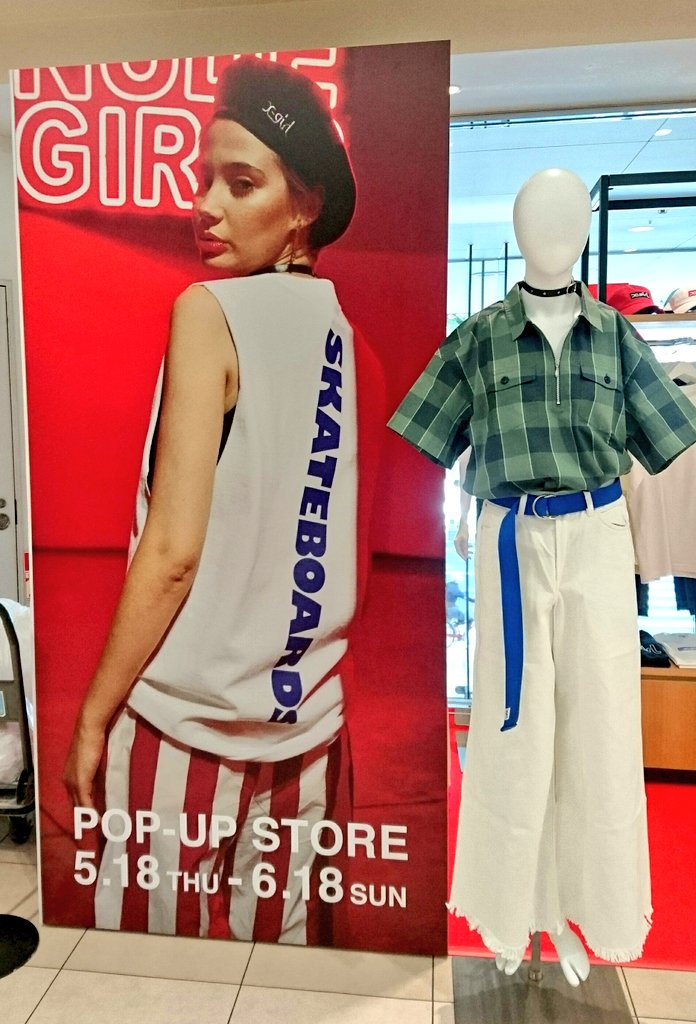 parco_nagoya's tweet photo. 本日より期間限定でエックスガールが西館2階に登場です! #Xgirl #xgir https://t.co/EqRkDJ1qDP