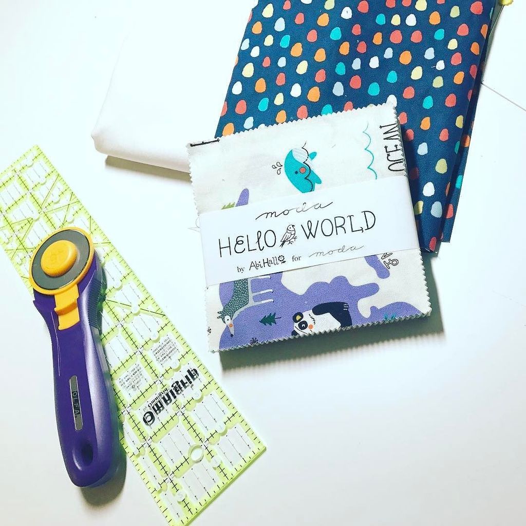 pnfbabyboutique's tweet photo. This Hello World collection by #alexhall is sooooo cute and so perfect for a gender neutral and super fun baby quilt. Can't wait to do a fu… https://t.co/2XuUU2BKBJ