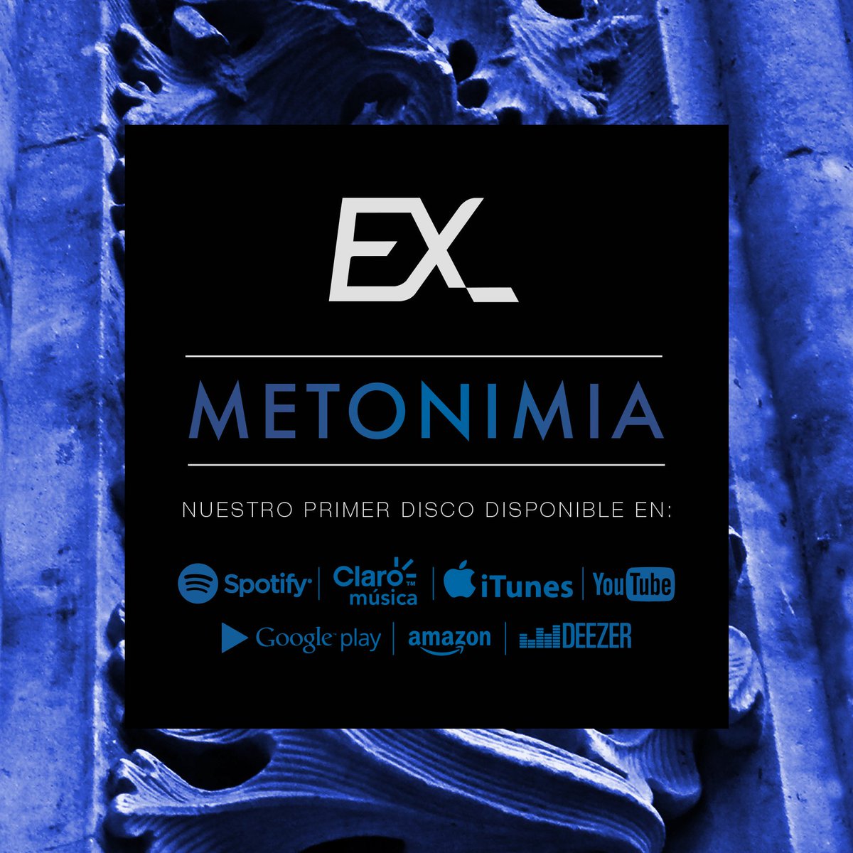 bandaexoficial's tweet photo. YA ESTÁ DISPONIBLE AMIGOS!! 👇
#EX_ #rock #Album #metonimia https://t.co/jFSvgrhdFX