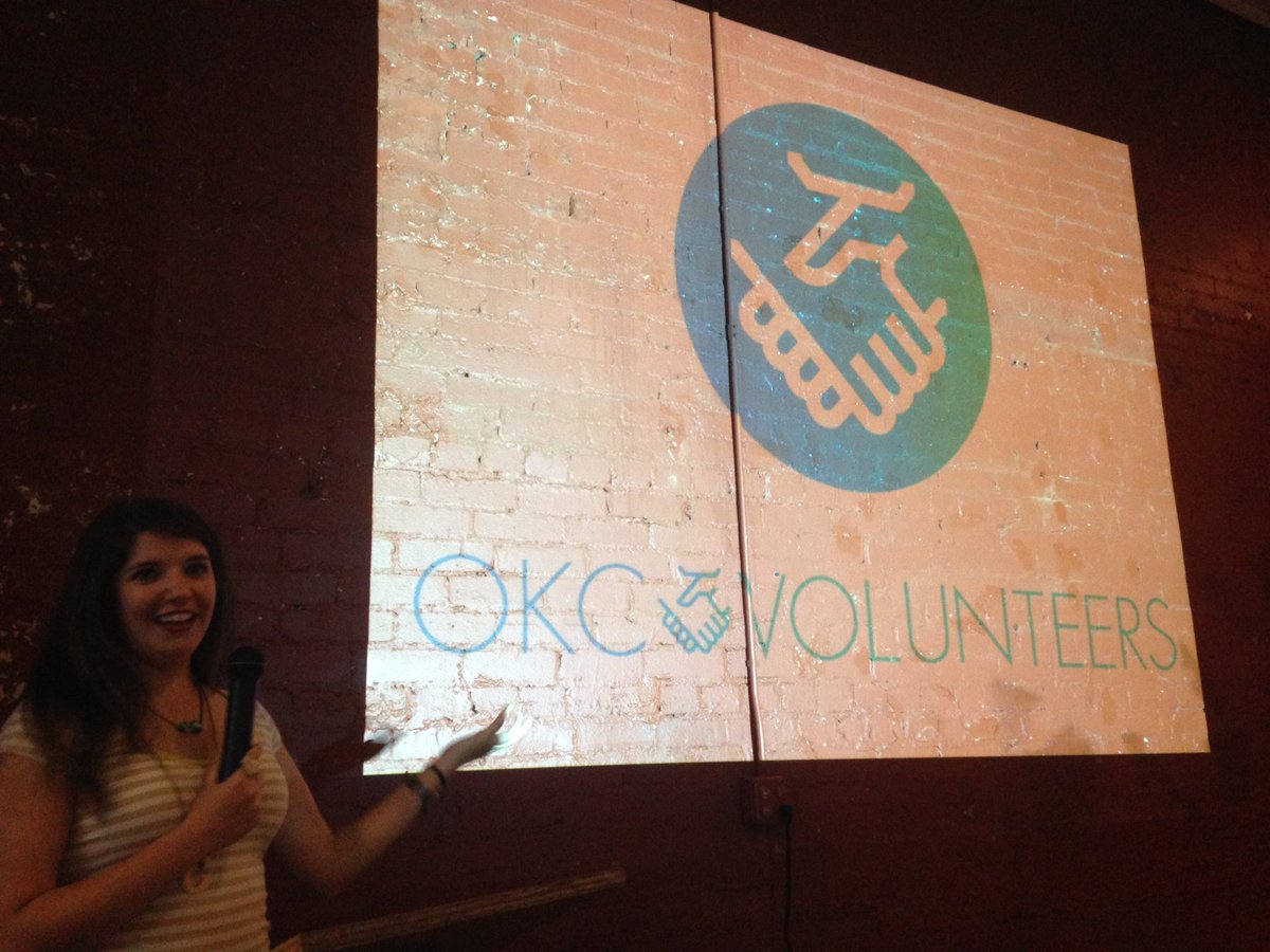 OKC_Volunteers's tweet photo. Cayla presenting at @PechaKuchaOKC tonight! https://t.co/WapaCffrLY