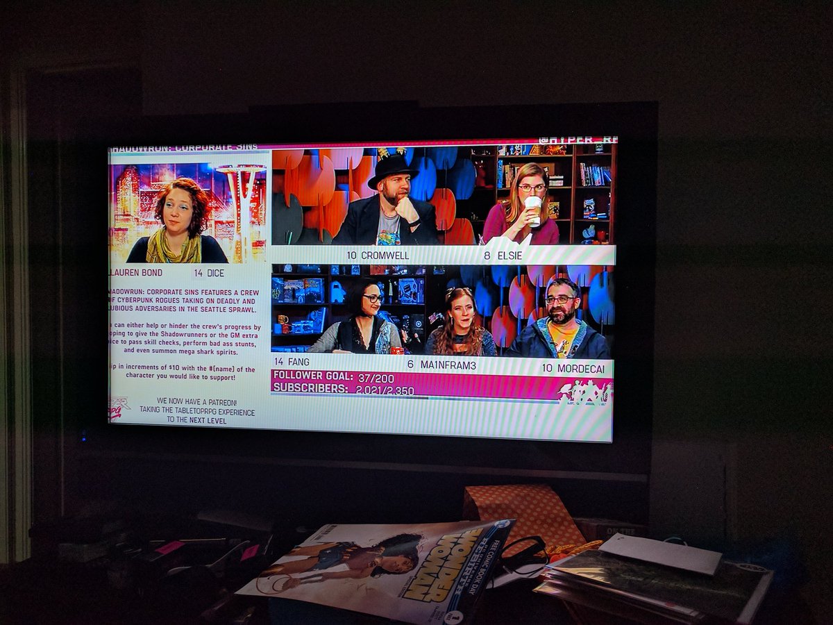 MadsPlaysGames's tweet photo. Sick day in bed, it's ok I have #MMFEC on hand to keep me company. #CorpSINs @Hyper_RPG https://t.co/AhfLDKJjy7