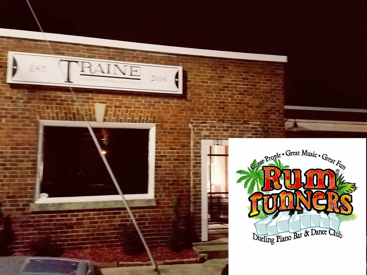 Rum Runners LIVE @ Traine tonight!  $1.50 well drinks, $2 Tequila!  The BEST Wednesday Night party right here, every week!