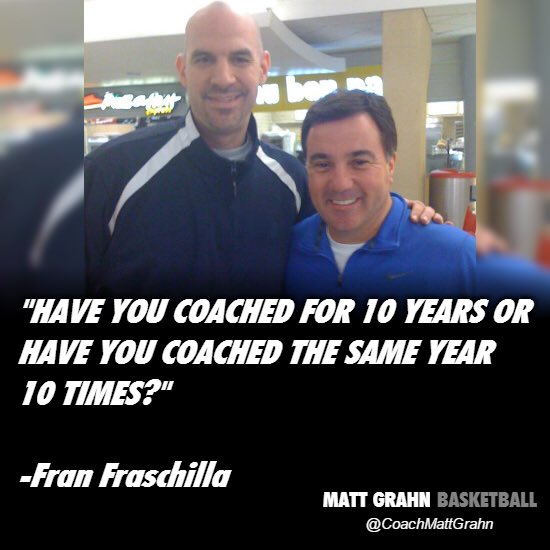 There's 2 powerful ways to learn: through adversity or through diversity. Coaches must tap creativity and diversify with the changing times.