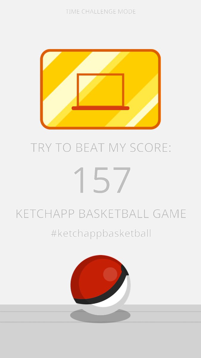 n30201's tweet photo. I scored 157 points in #ketchappbasketball ! Can you beat my score? https://t.co/po8kHWRwc0 https://t.co/JP8OKMqR2w