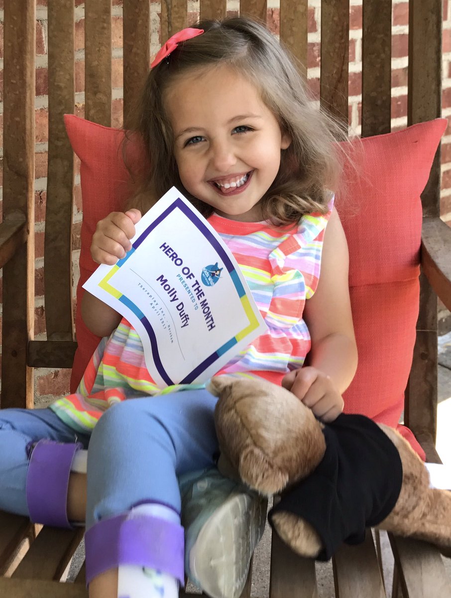 May has been exciting! It's SPG47 awareness month in PA and Molly is Hero of the Month from <a href="/kidswishnetwork/">Kids Wish Network</a>! @JeffChirico <a href="/RoseMinutaglio/">Rose Minutaglio</a>