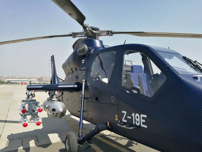 china - China prueba con éxito su nuevo helicóptero de ataque Z-19E. DAEyo_hXYAALCIx