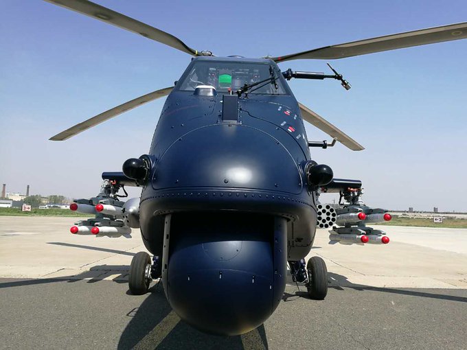 china - China prueba con éxito su nuevo helicóptero de ataque Z-19E. DAEypM6XUAA0Cg2