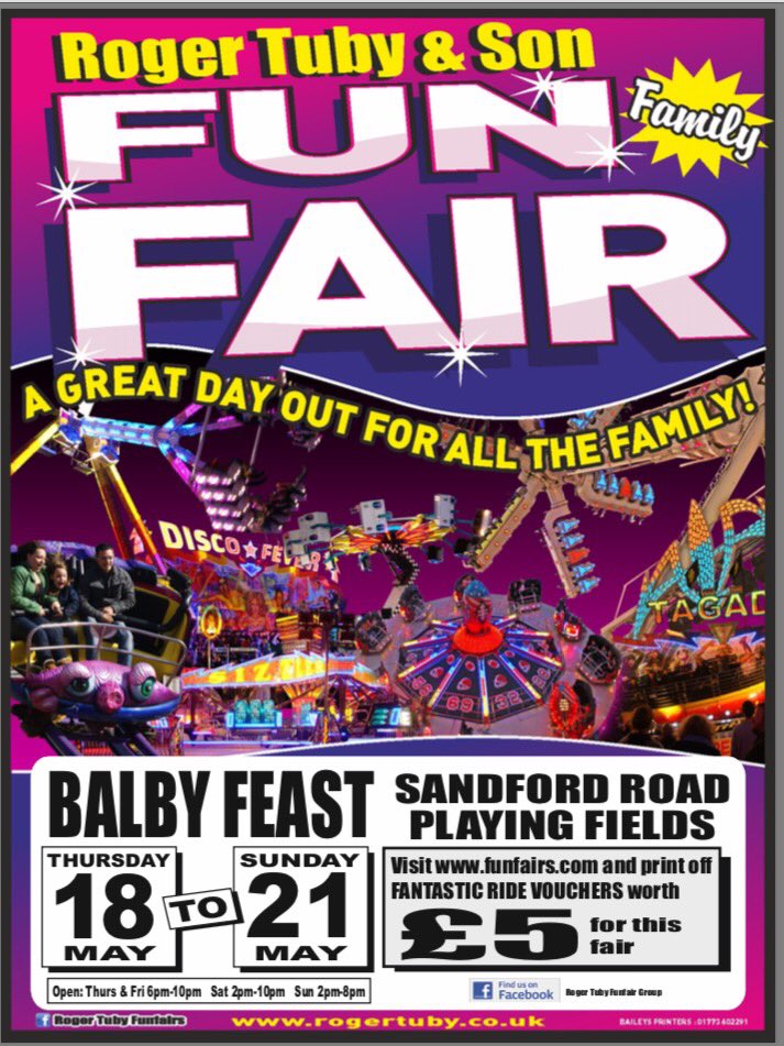#balby #doncaster #funfair #Yorkshire #daysout #family #fun
