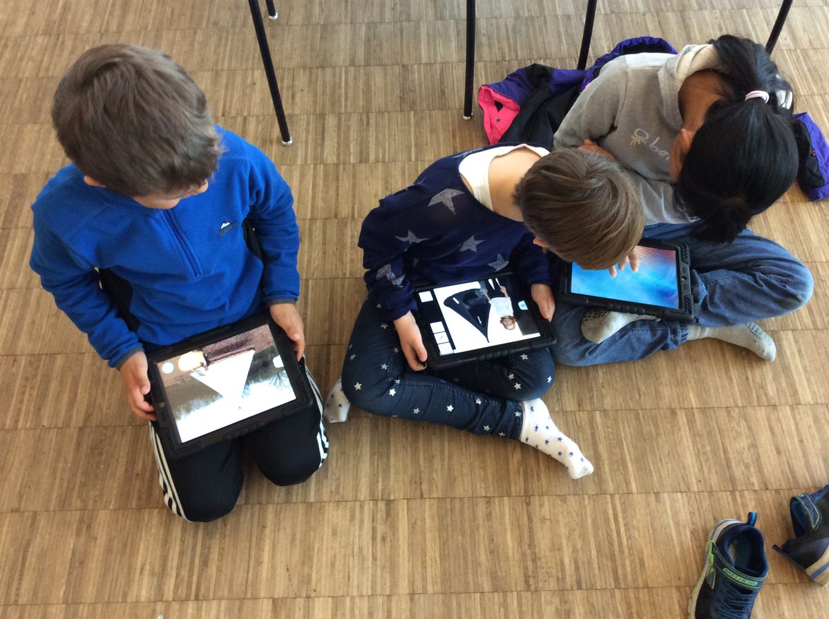 MarieThorsted's tweet photo. Oh how we love #tellagami in our increasingly #digitalclassroom❤️. #Teepeeclassroom goes digital🤓. https://t.co/3JJUpHiBBH