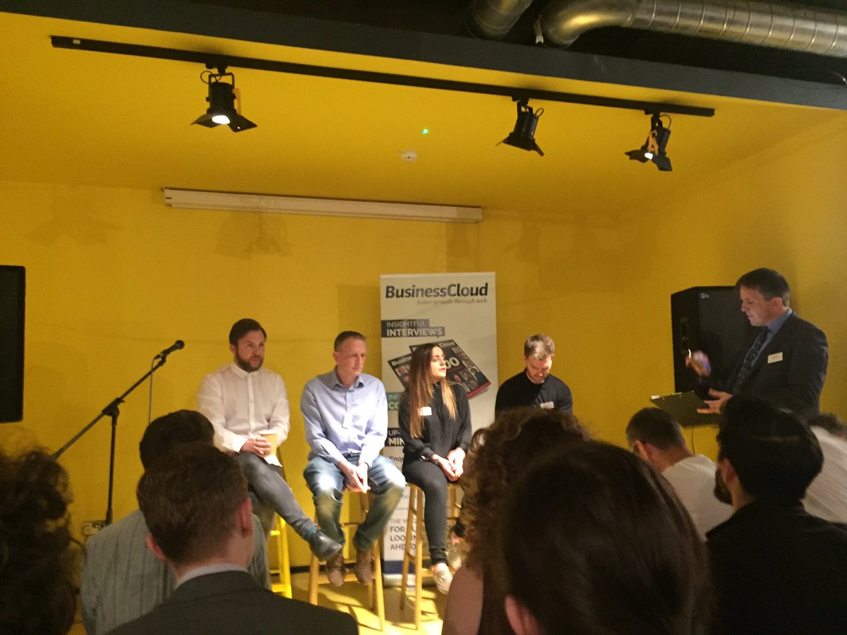We're underway at <a href="/BCloudUK/">BusinessCloud.co.uk</a> #liverpoolskills event with <a href="/robyndooley_/">robyndooley</a>, <a href="/AndyCKent/">Andy Kent</a>, <a href="/paulycorc/">Paul Corcoran</a> &amp; <a href="/MrTimHeatley/">Tim Heatley</a> 👍