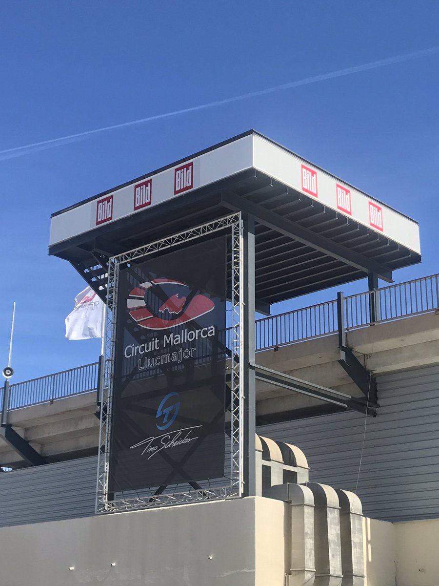 Today we will welcome some important people for our <a href="/FIAWorldRX/">FIA World Rallycross Championship</a> project here, can't wait🤘#tscrx44 #rxmallorca #circuitmallorca