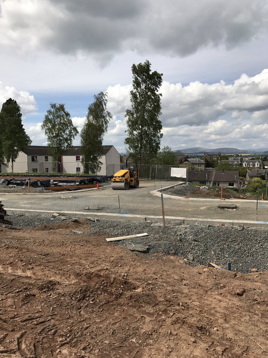 shadden_scott's tweet photo. What a difference two weeks make ! Fantastic progress for @AngusCouncil at #viewmount #forfar Β£1.8m #socialhousing #development thanks guys https://t.co/12Zd6flCFs