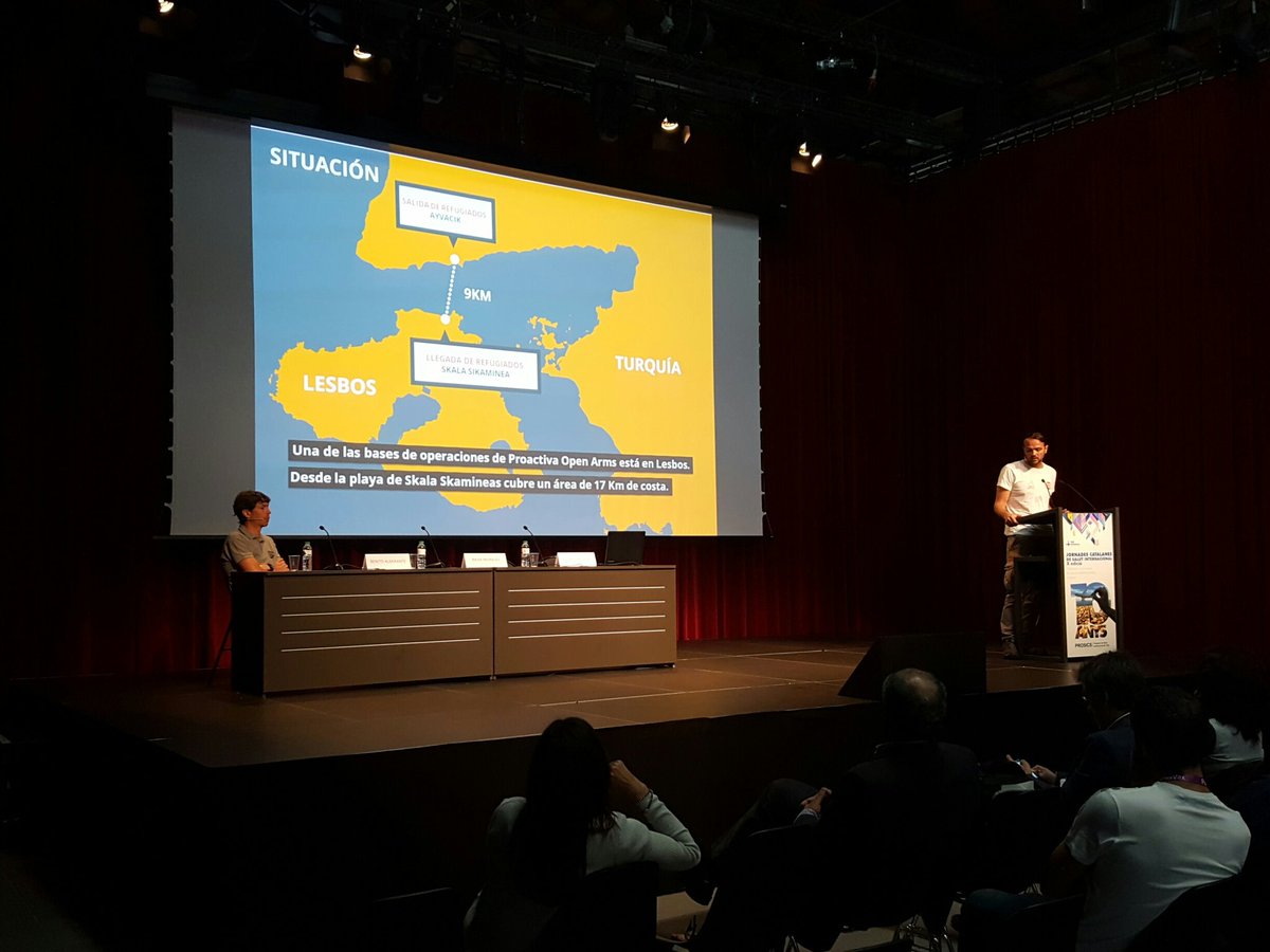 prosics_'s tweet photo. Comencen les X Jornades catalanes de Salut amb @openarms_fund @vallhebron @icscat #jornadestropicals #prosics @prosics_ https://t.co/G3jFeJHG0D
