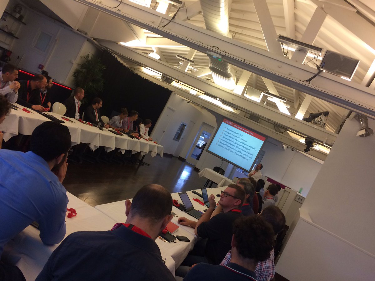 jn_varrault's tweet photo. En avant pour le Club Utilisateurs @stambia ! Bienvenue à nos clients #DatatIntegration https://t.co/iM8UAJePOT