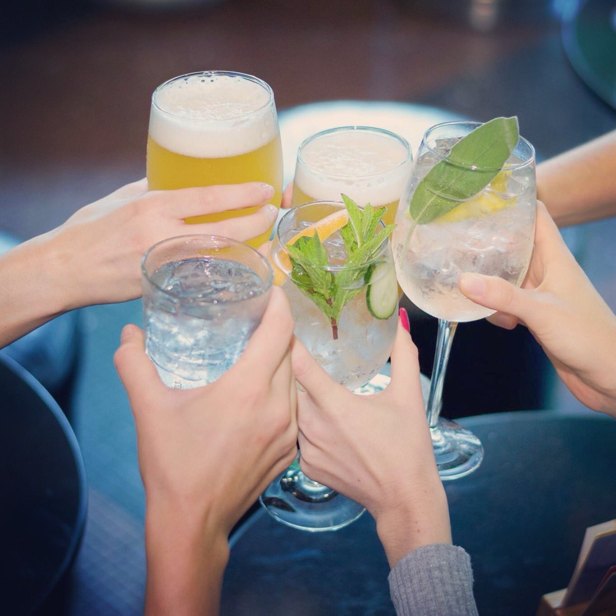 Celebrate with something cold.