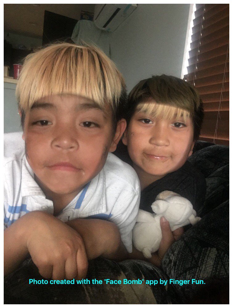 Check out this picture made with Face Bomb!