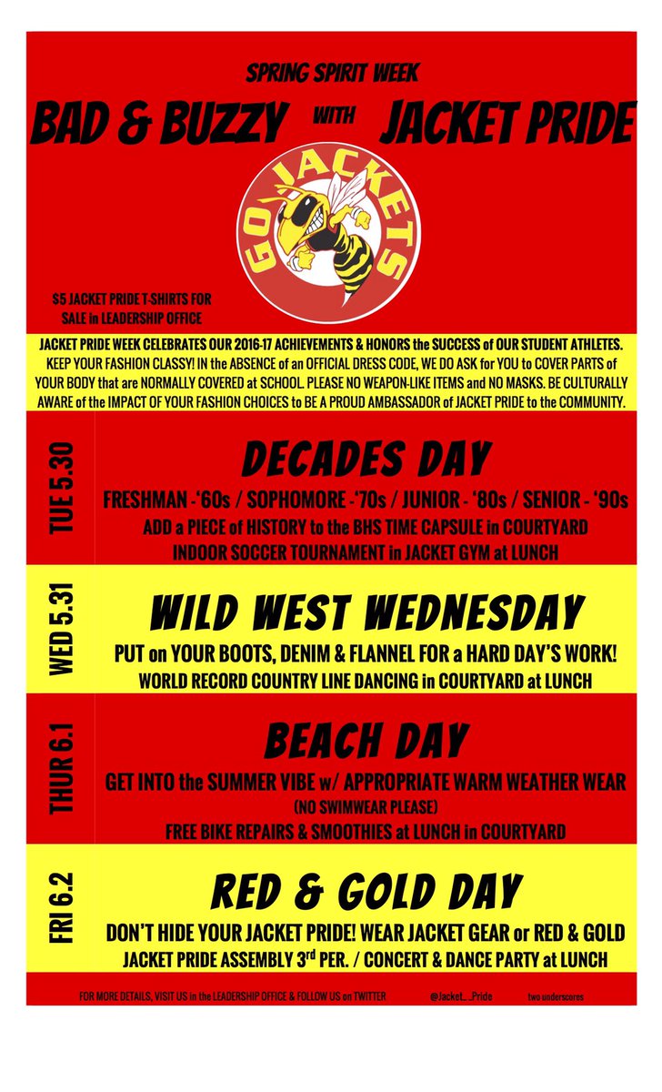 SPIRIT WEEK PART 2!!!!!
