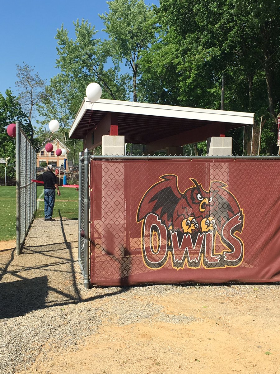 PRowlsathletics's tweet photo. Thank you to the Nikki Franco Foundation on the newly constructed dugouts for PRHS Softball - #17 - Special Day in Owlville https://t.co/xkwePevMRR