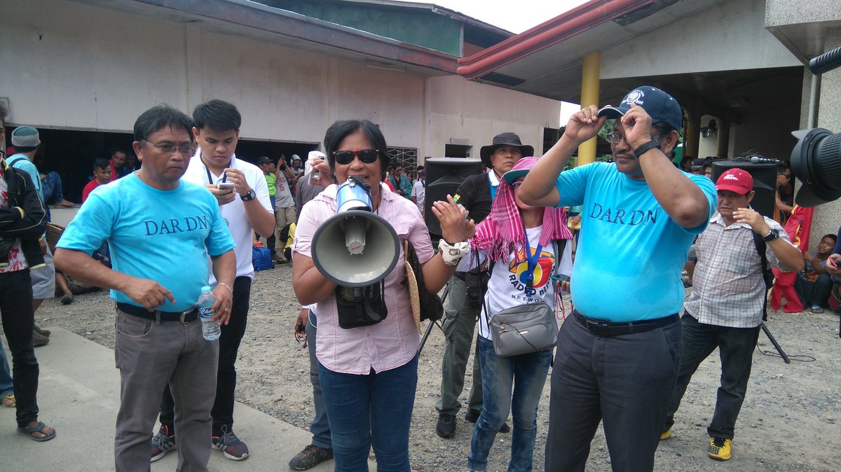 ArleneBrosas's tweet photo. ATM #occupylapanday  Farmers and Supporters having the program to install  Agrarian Reform Beneficiaries #MARBAI https://t.co/VivwwShh1e