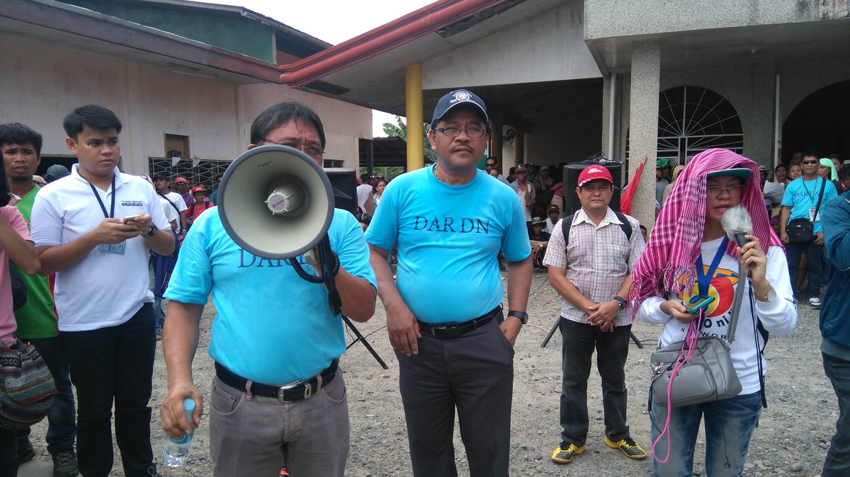 ArleneBrosas's tweet photo. ATM #occupylapanday  Farmers and Supporters having the program to install  Agrarian Reform Beneficiaries #MARBAI https://t.co/VivwwShh1e