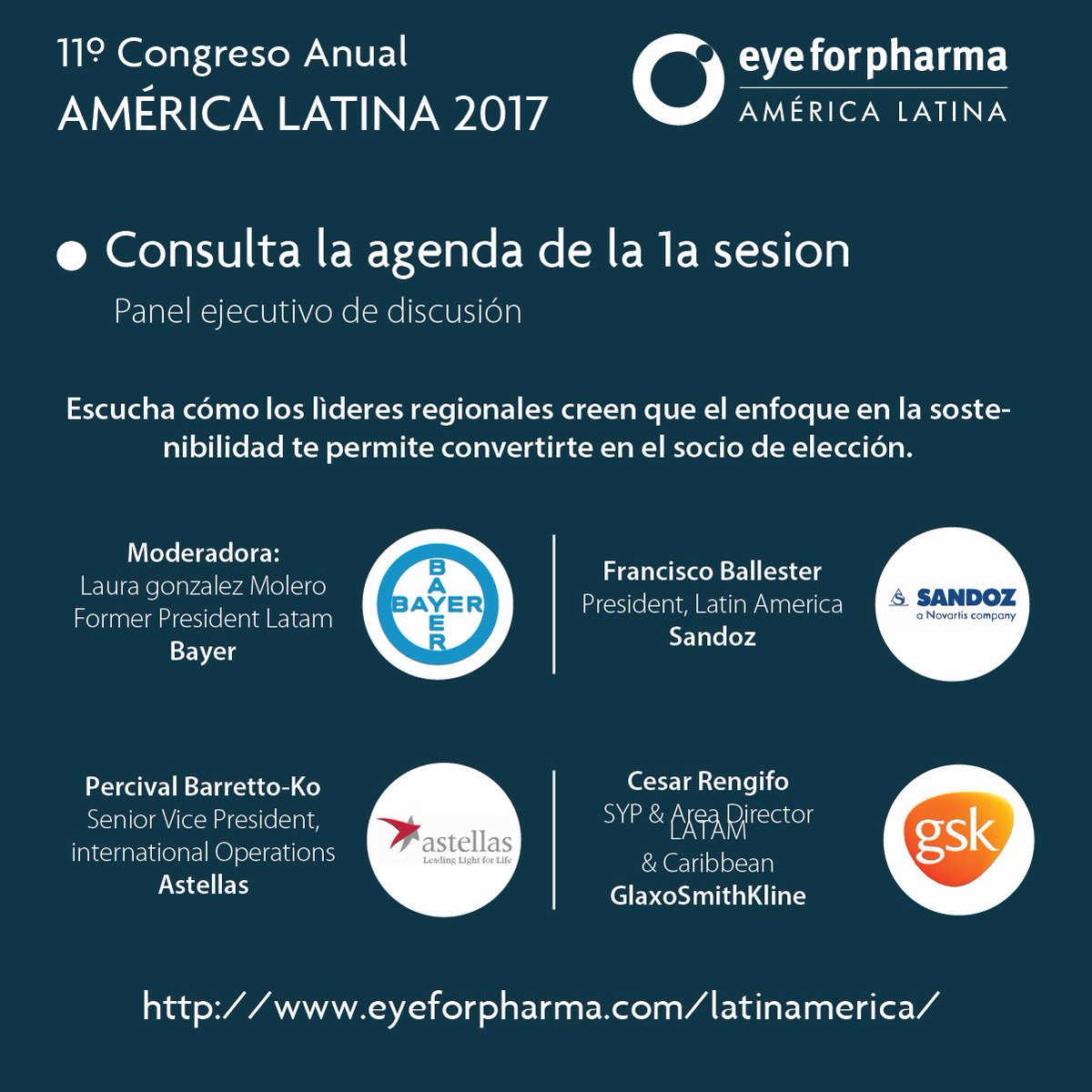 EyeForPharmaLA's tweet photo. Todo listo en @HiltonMiami para iniciar #e4platam #Pharma https://t.co/ApUyktiT4F