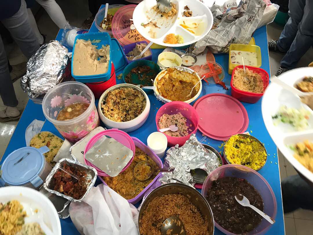 trekbin's tweet photo. Trekbin #salesforce team, works together, eats together - Super Potluck competition day at Trekbin, Bengaluru https://t.co/5qmmumNd7U
