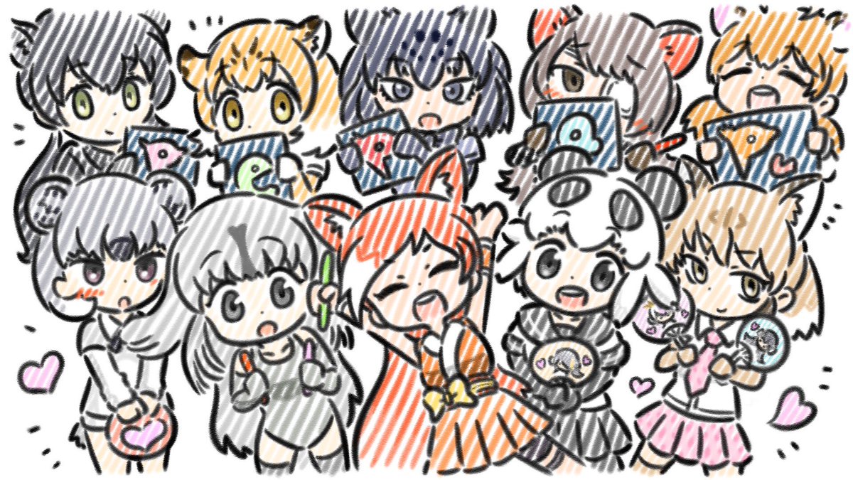 けものフレンズ ぺぱぷ親衛隊 Crunchyroll Hime ジャイアントパンダ アゴヒゲア Yagineの漫画