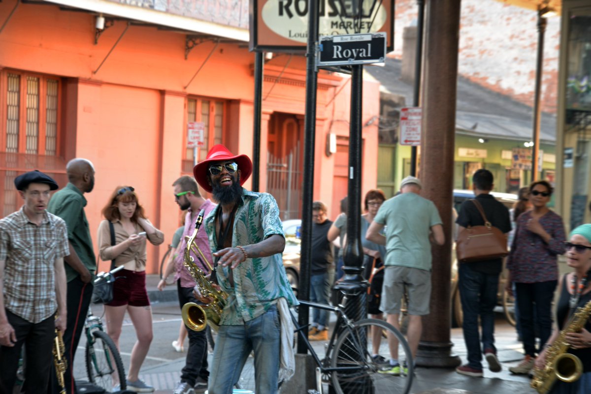 ProjectIndus's tweet photo. Jazz Performer on the Streets of New Orleans, #USA #America #diversity #globalcitizen https://t.co/tzc70bE1jk