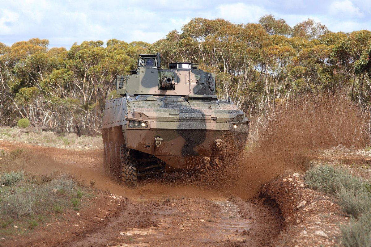 BAESystemsAus's tweet photo. Proud to be working with #PHMTech. Thanks Chris and the team for their exceptional collaboration as part of the #AMV35 solution. #Land400 https://t.co/IXaR9Rk665