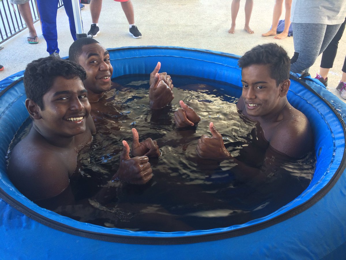 katiebrownaus's tweet image. Potential @GC2018 athletes from Oceania region here under @Griffith_Uni GAPS program. A great initiative, story at 5:30 @7NewsGoldCoast