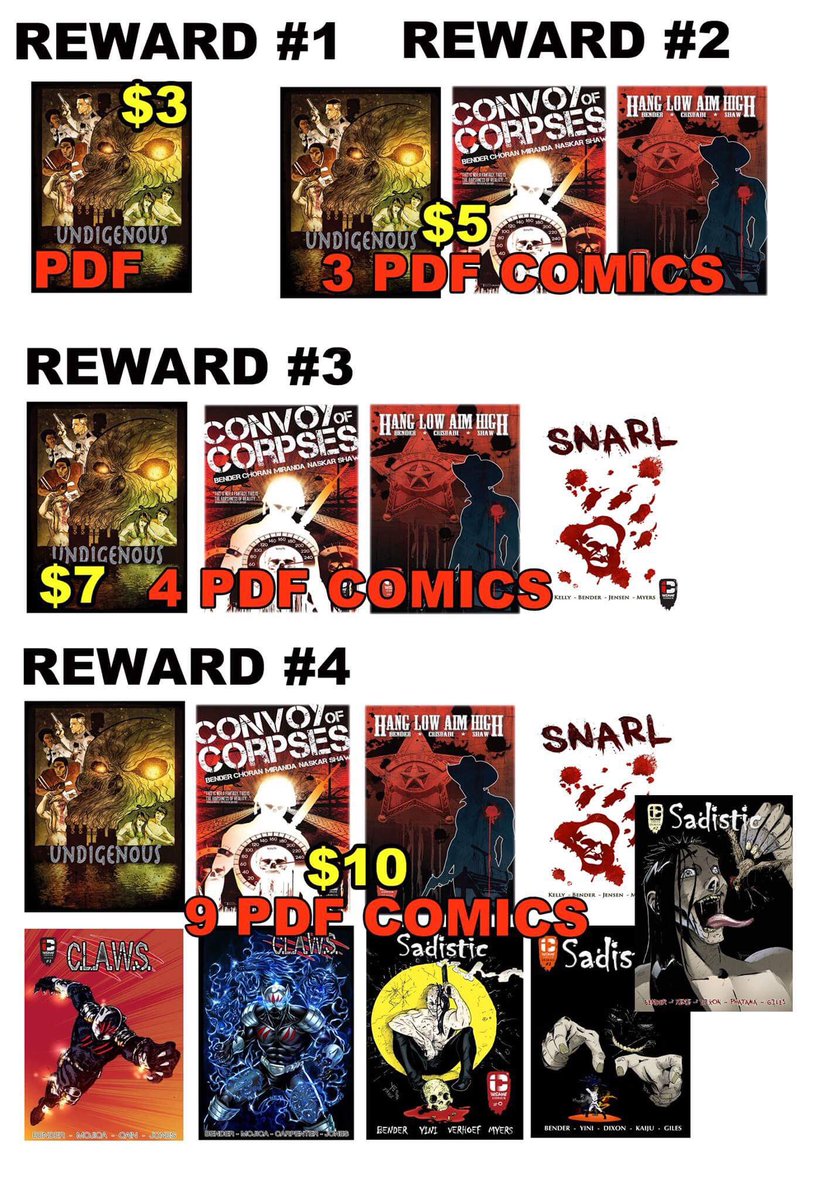 KellyBender17's tweet photo. Get 9 #DigitalComics for $10
#UNDIGENOUS #kickstarter campaign
https://t.co/qCOdi01H3x
#comics #indieComics #crowdfunding #art #books https://t.co/F8jmRBC5Wo