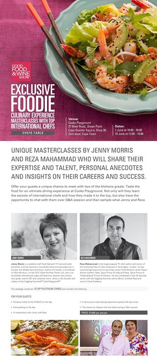 JennyMorrisChef's tweet photo. PLS would you be kind enough to RT @RyanOConnorZA @liezelv @NWaterford @huisgenoot @GoodHouseSA @Elize_Skriker @ https://t.co/yPVBQw5KV3