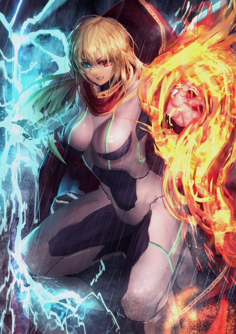 #オリジナルイラスト 
カードゲームイラストとかやりたいなと思って書きました😆 