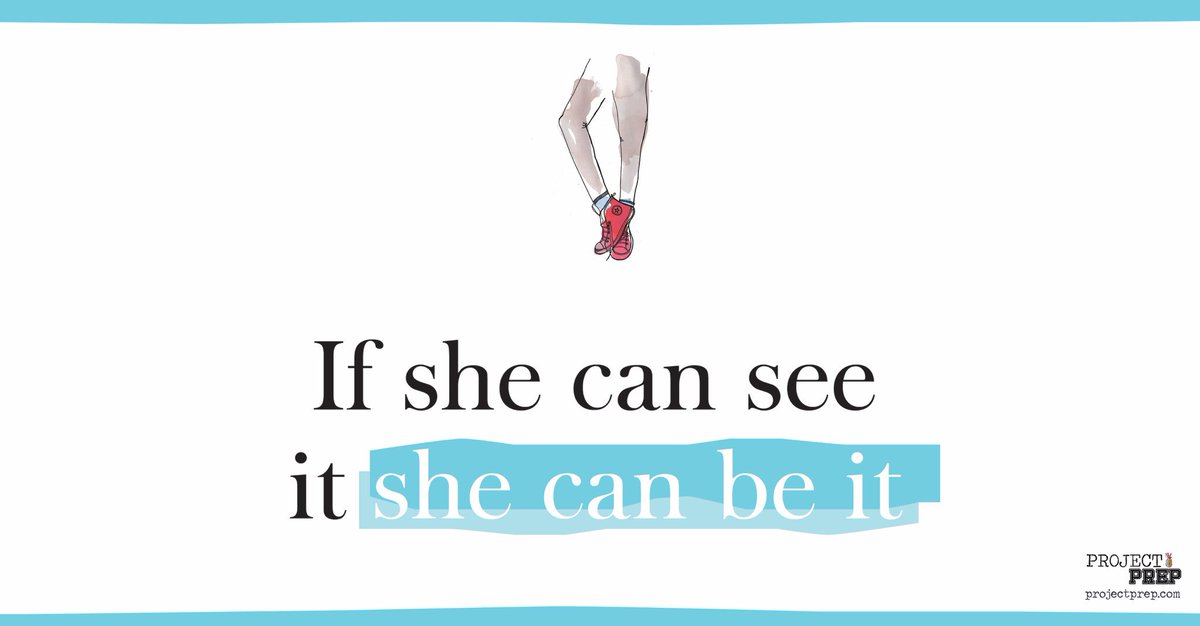 Preptheproject's tweet image. If she can see it, she can be it&quot; - #ProjectPrep inspires young girls to get into tech.  Support this great cause: unbound.com/books/project-…