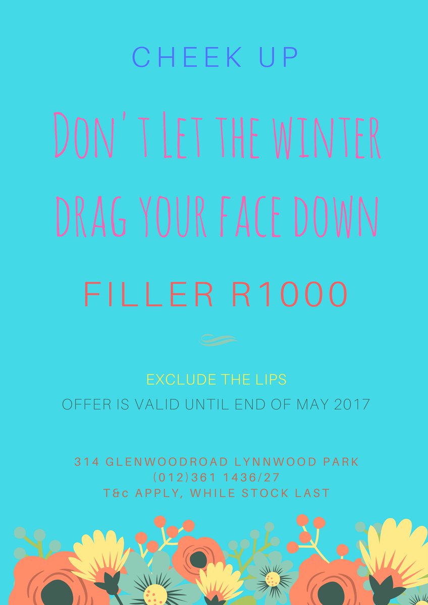 NeoWellnessInc's tweet photo. #Winter #Fillers #R1000.00#May2017 😁 https://t.co/TOORQ8kWKu